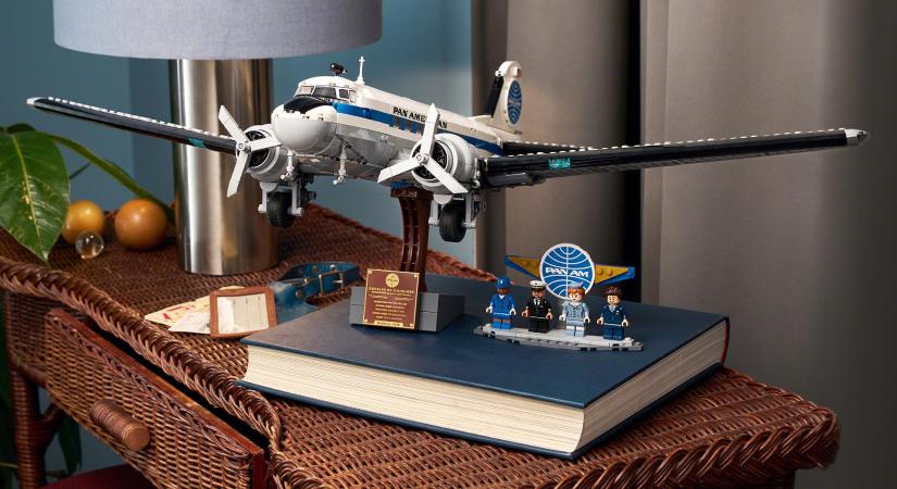 A repülés aranykorát hozza el a nappalidba a Lego ezzel a Pan Am DC–3-assal