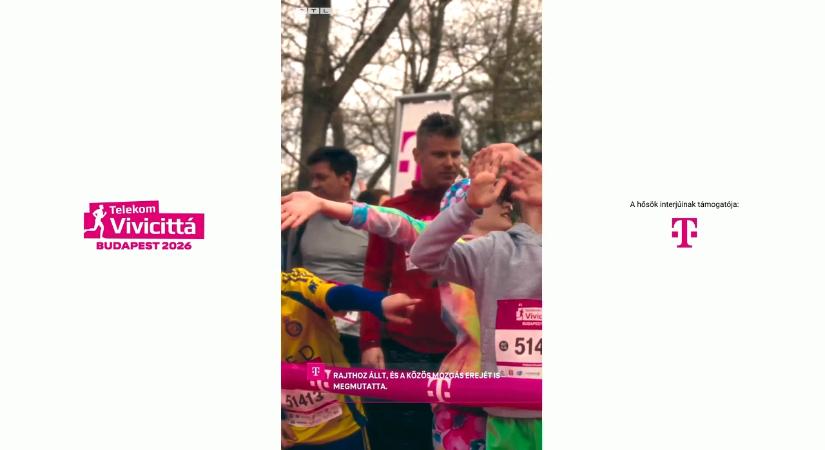 Szoboszlai István végigfutotta a Telekom Vivicittá Családi Futást – közel 2,5 kilométer az egészségéért a Margitszigeten