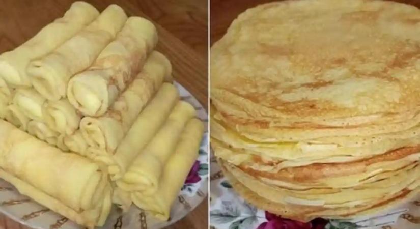 A balatoni büfék titka: ettől lesz papírvékony a palacsinta