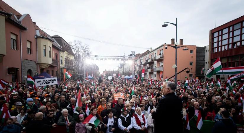 Orbán Viktor: Nem engedhetjük, hogy Magyarországon ukránpárti kormány alakuljon