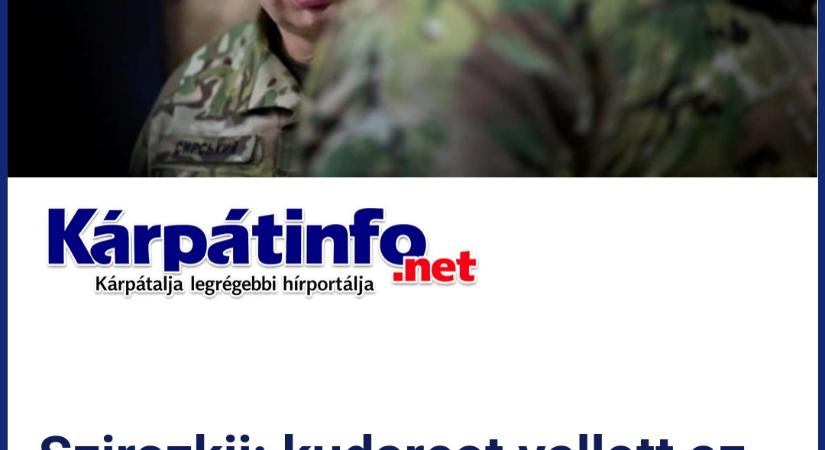 Szirszkij: kudarcot vallott az orosz offenzíva, súlyos veszteségek a fronton