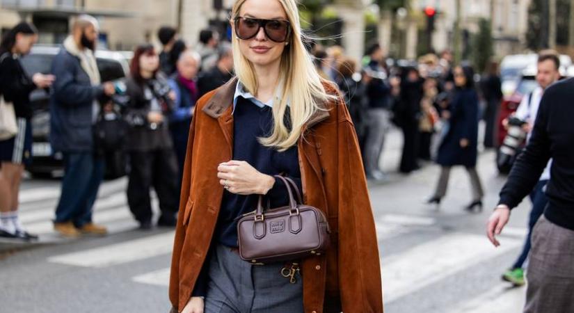 A hét szettje: így kell sikkesen viselni a tavasz kedvenc darabját, a nagypapás nadrágot