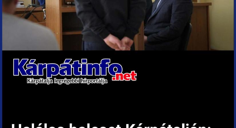 Halálos baleset Kárpátalján: két tinédzser halt meg, 7 év börtön a sofőrnek