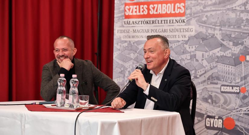 „A falvak jövője a tét” – fórum Nagybajcson Szeles Szabolccsal és Gyopáros Alpárral