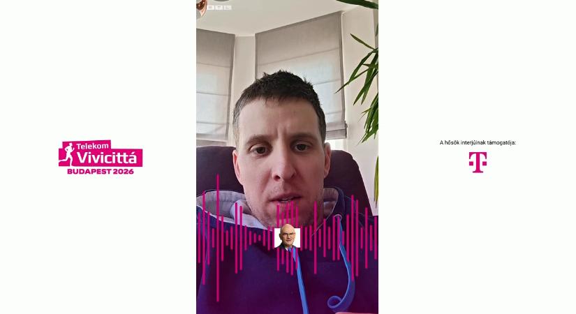 „Patrik a Félmaraton Hős: Inspiráló Teljesítmény az Egészségért!”