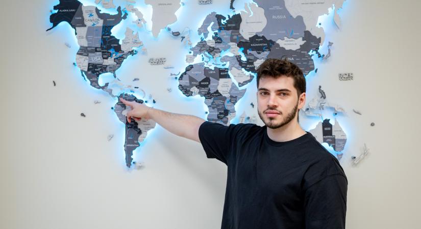 Magyar gyökerek: Diaszpóra ösztöndíjjal tanul a Széchenyi István Egyetemen a Kolumbiából érkezett fiatal