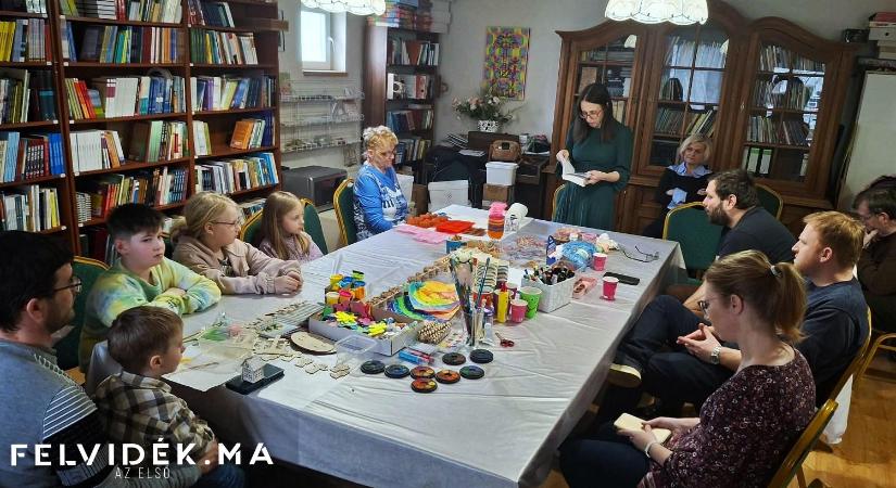 Húsvétváró alkalom az ipolysági református parókián