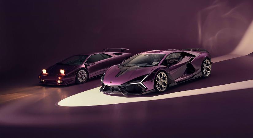 Ebbe a lila Lamborghinibe fogsz most beleszeretni