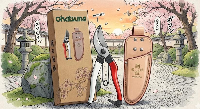 Okatsune ajándék szett díszdobozban: az a kertészeti ajándék, ami nem a polcon szép, hanem használat közben