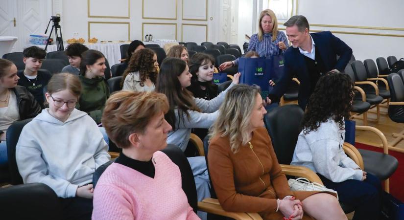 Barátság határok nélkül: német diákok Miskolcon