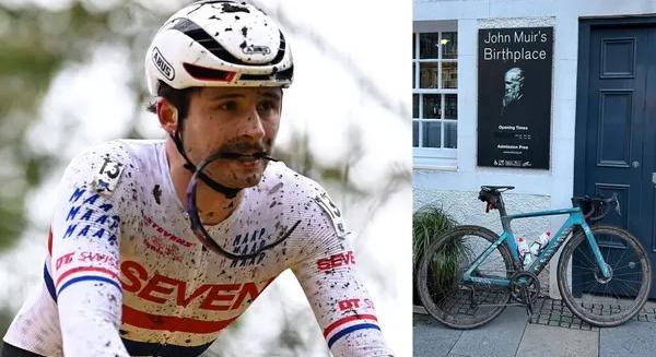 Norml orszgtival tolt vgig egy bikepacking-kihvst az Alpecin-Premier Tech bringsa