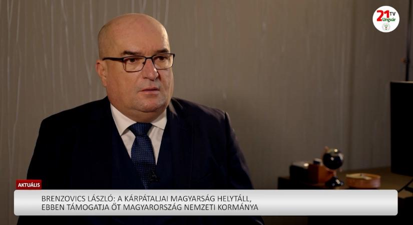 Aktuális (2026.03.23) Brenzovics László: A kárpátaljai magyarság helytáll, ebben támogatja őt Magyarország kormánya (videó)