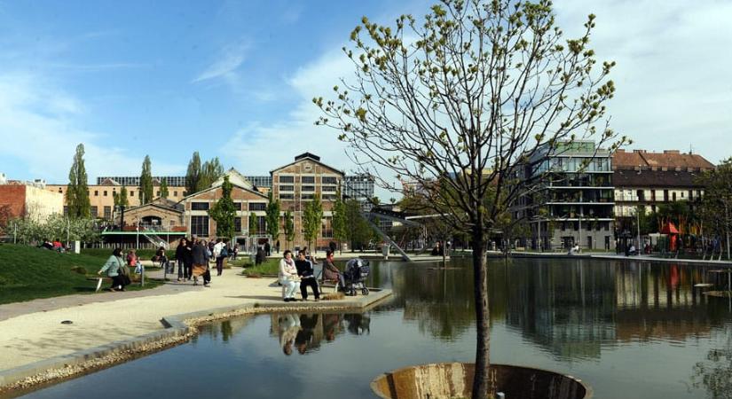 Lezárták a Millenáris Park több játszóterét is