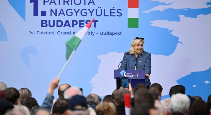 Marine le Pen: A magyaroknak április 12-én találkozójuk van a történelemmel