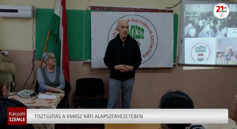 Tisztújítás a KMKSZ ráti alapszervezetében (videó)