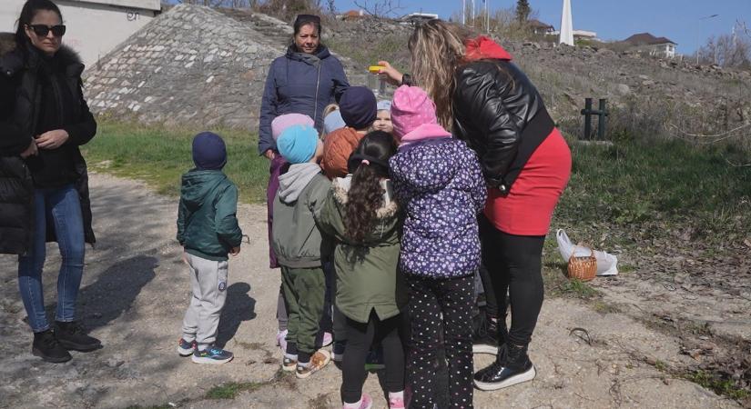 Játékosan tanultak a vízről az óvodások