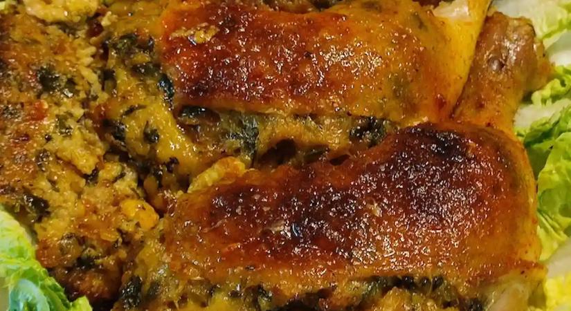 Így lesz tökéletesen szaftos a töltött csirkecomb