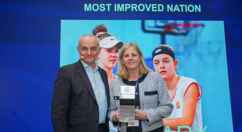 Európai elismerést kapott a magyar tenisz