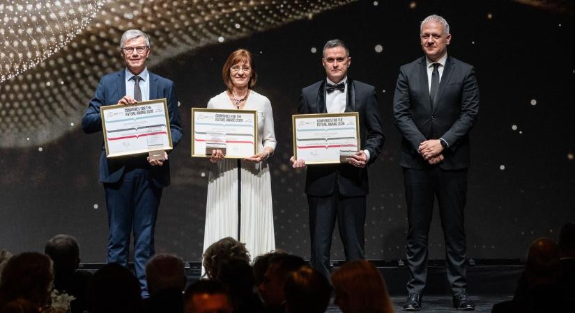 A gazdasági élet kiemelkedő vállalatait díjazták: szombathelyi céget is elismertek