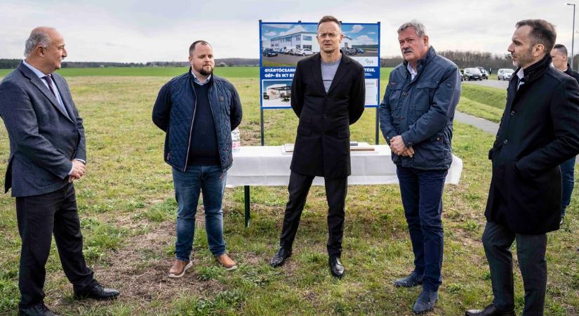 Szijjártó Péter Vasváron: A kormány egyik fókusza a hazai kis- és középvállalkozások támogatása