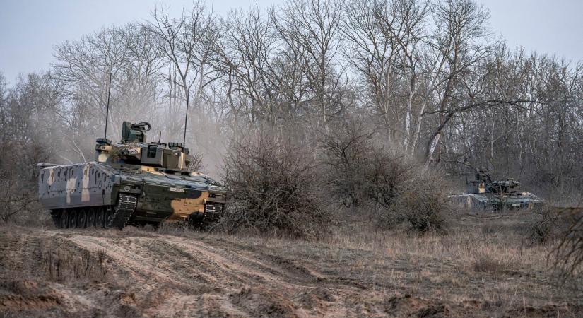 Védelmi harchelyzetet szimuláltak a vásárhelyi katonák