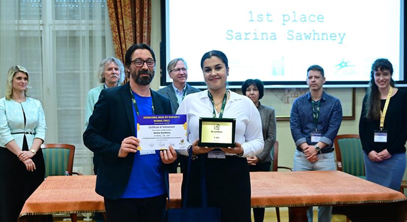 Kossuthos lány jutott be a nemzetközi döntőbe az idegtudomány ifjú tudósainak versenyén