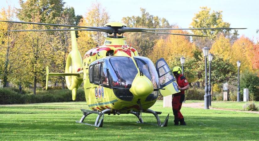 Szörnyű! Súlyosan megégett egy kislány Hajdúszoboszlón, mentőhelikopter vitte kórházba