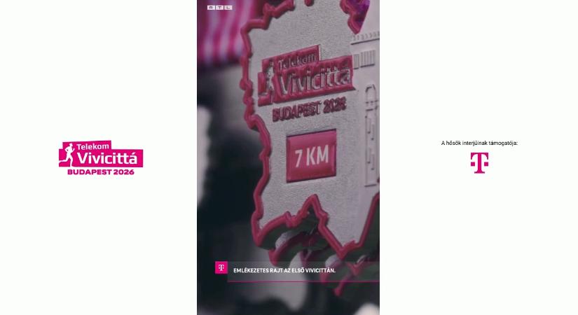 Piros nagyot ment első Vivicittáján: a 7 km-es futásban közel 57 perc alatt tett sokat az egészségéért