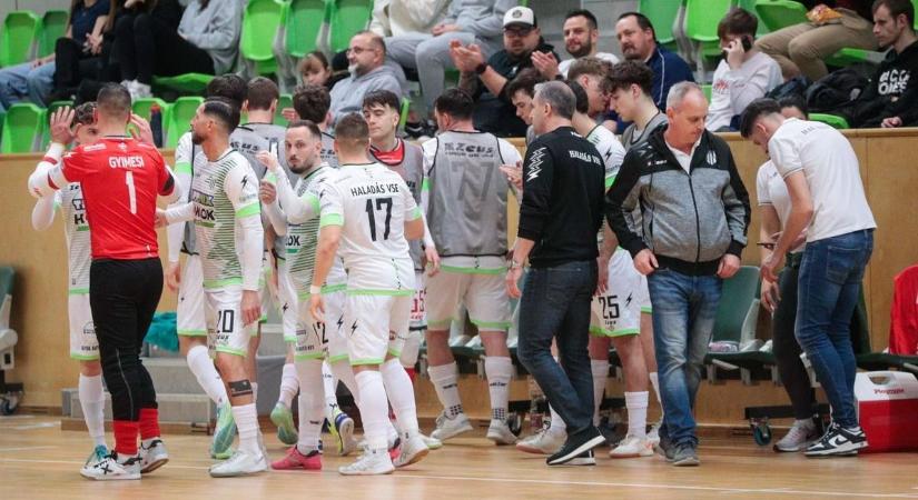 Futsal: küzdelmes Haladás-vereség Kecskeméten
