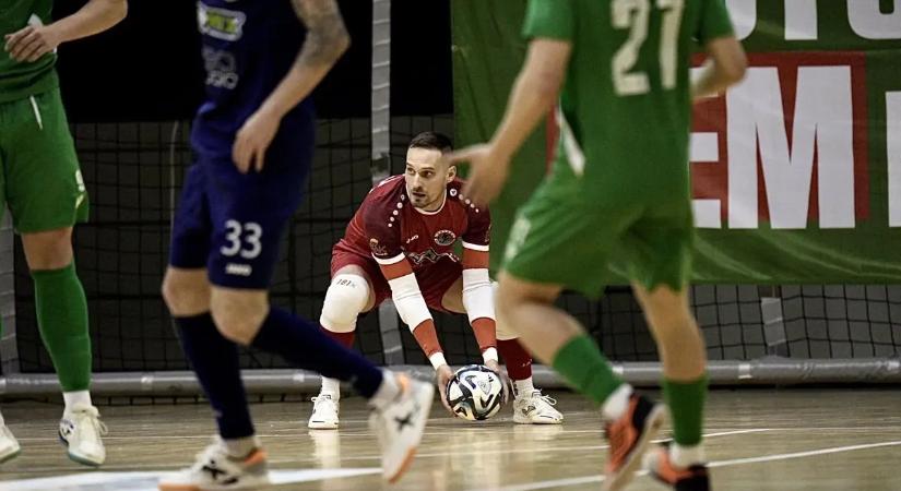 Szoros mérkőzést húzott be a Nyíregyháza a futsal NB I-ben