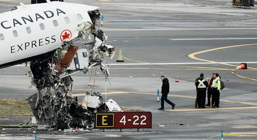 „Elrontottam” – mondta egy légiforgalmi irányító, percekkel azután, hogy a New York-i gép tűzoltóautóval ütközött