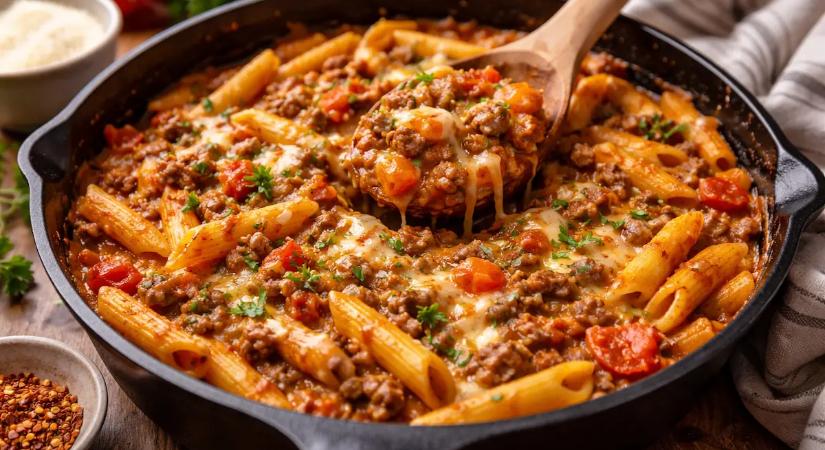 Ha maradt 500 gramm darált húsod, ez a 20 perces vacsora tökéletes választás