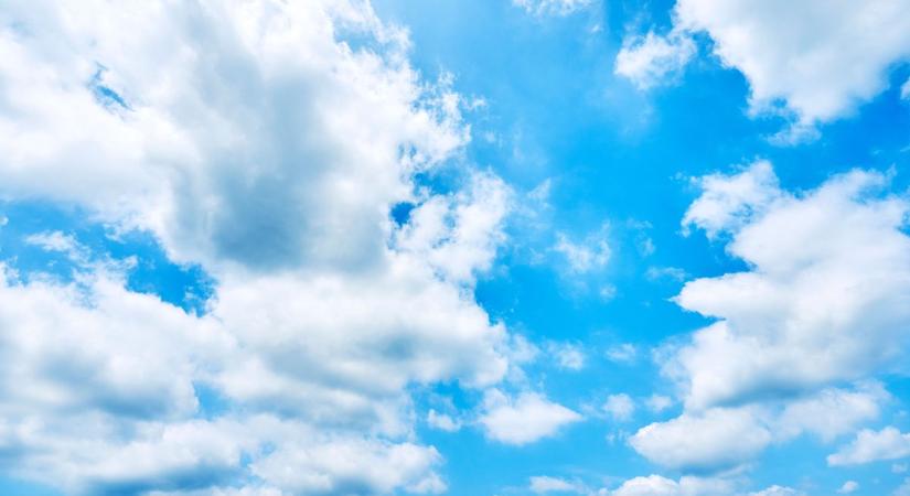 Gomolyfelhők zavarják a többórás napsütést