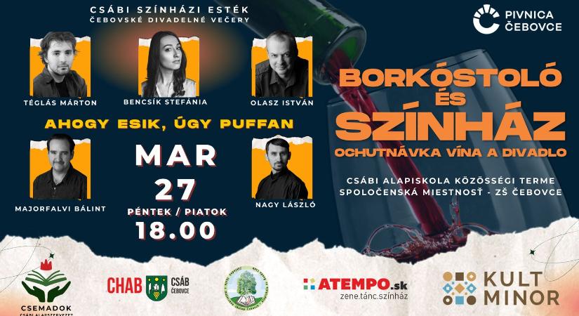 Színház és finom borok egy helyen