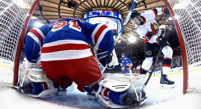 A Senators legyőzte a Rangerst New Yorkban