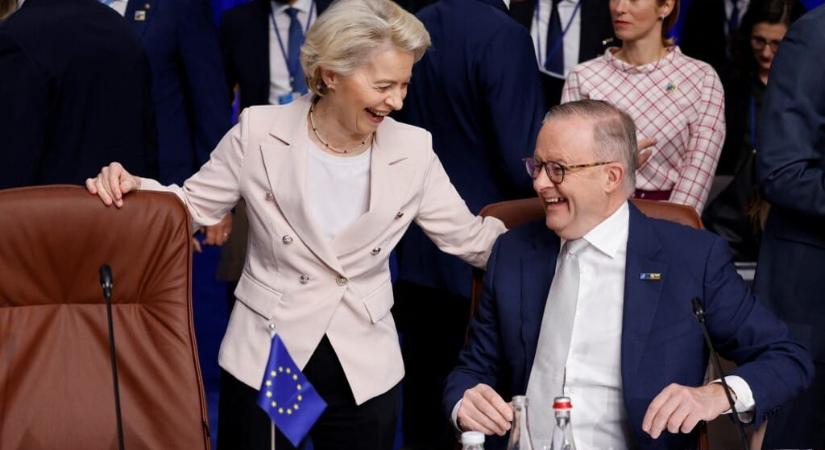 Aláírták az EU és Ausztrália szabadkereskedelmi egyezményét