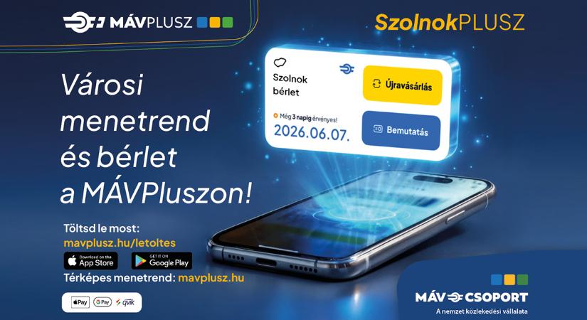 Digitális szintlépés a közlekedésben: már a helyi bérletek is elérhetők a MÁVPluszban