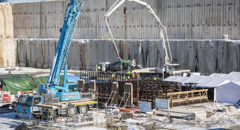 Már épül az újabb gödör a paksi atomerőműben