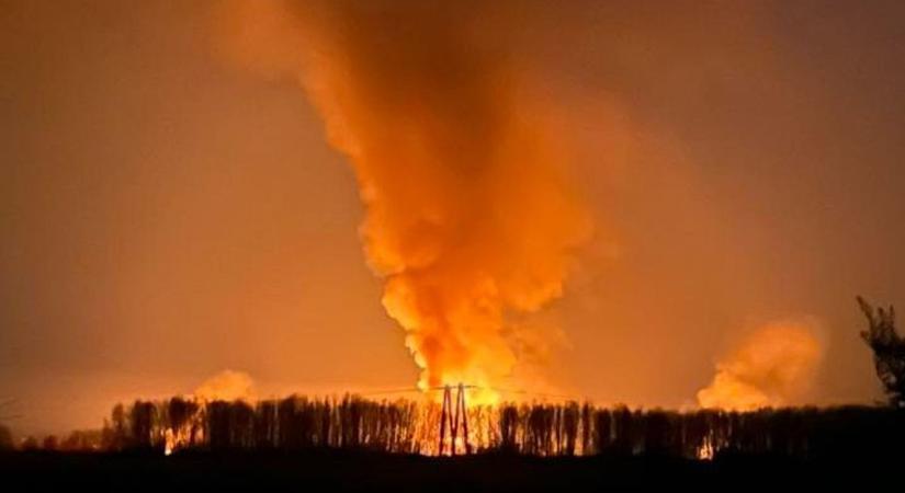 Csak a sűrű füstöt és a lángokat látták – fotókkal