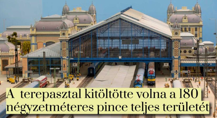 Szörényi Szabolcs óriási terepasztalát az Eiffel Műhelyházban tekintheted meg