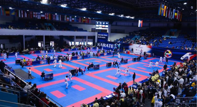 Tíz magyar érem a pozsonyi karate Grand Prix-n