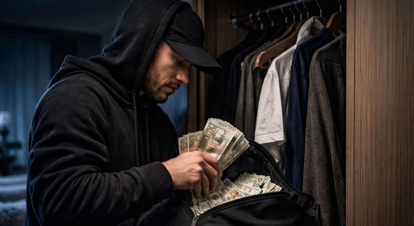 Hatmilliót rejtett el a ruhásszekrényben, majd befogadta ismerősét - vajon ellopták a pénzét?
