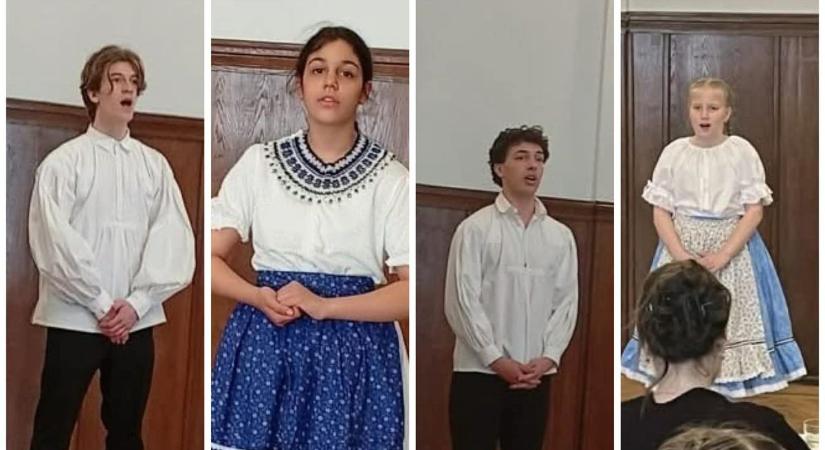 Sikerek sora a Sándor Frigyes Zeneiskola népdaléneklőinél
