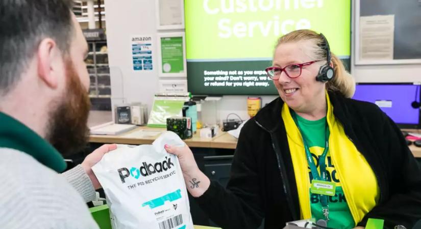 20 millió kávékapszulát hasznosított újra egy év alatt az Asda és a Podback