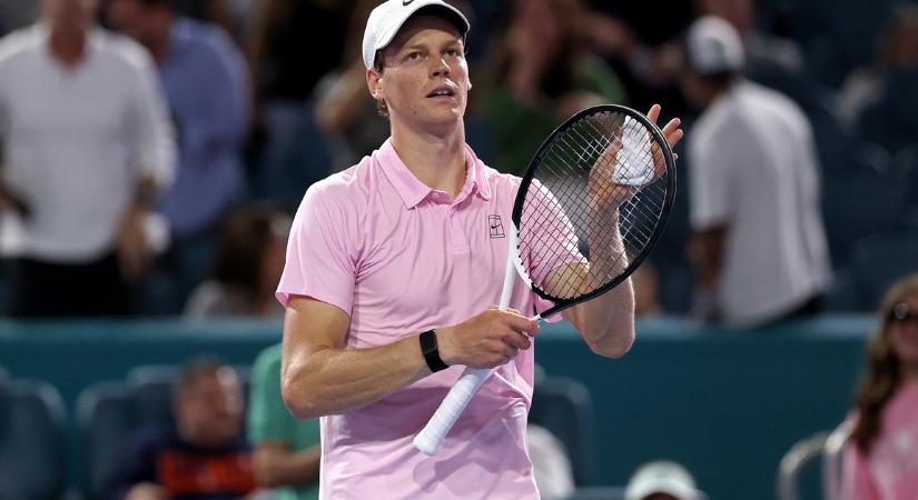 Megállíthatatlan Jannik Sinner, Novak Djokovics rekordját múlta felül Miamiban
