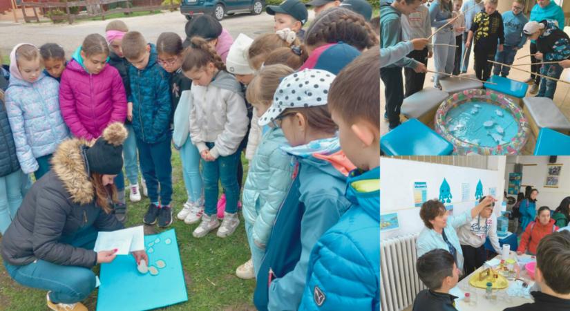 „Az esélyt teremtő víz” – A víz világnapját ünnepelték az Árpád iskolában