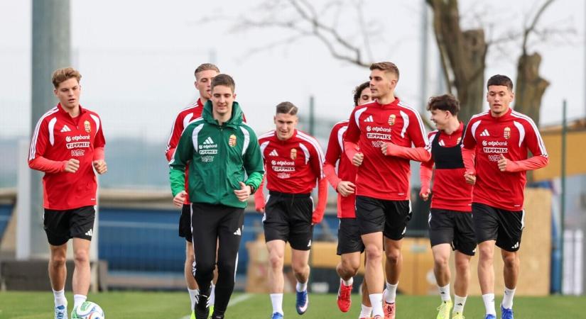 Úgy fogadták Szoboszlaiék a válogatott újoncát, amire még ő sem számított