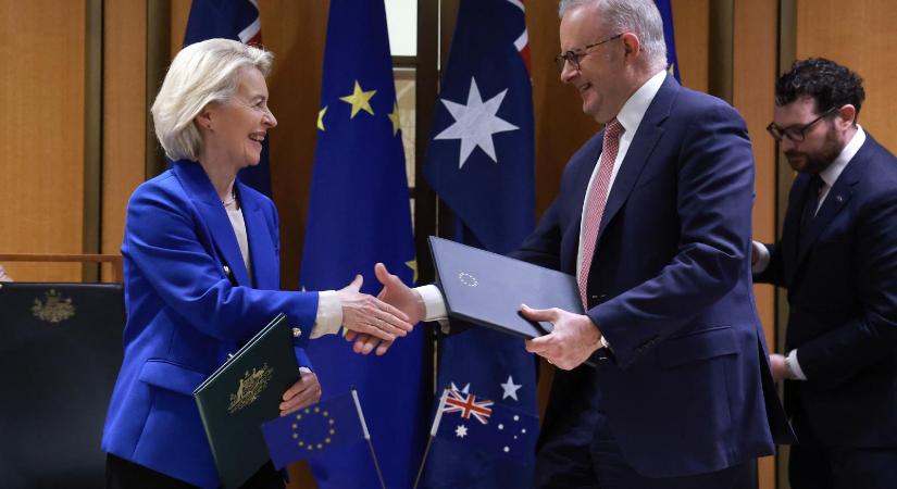 Kereskedelmi és védelmi megállapodást kötött az Európai Unió és Ausztrália