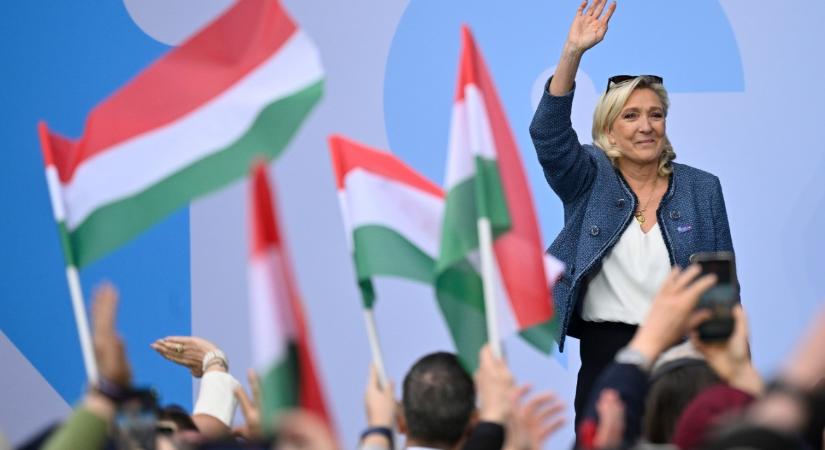 Marine Le Pen a Maximában: itt a nemzetek visszatérésének hajnala, most Orbán Viktorhoz hasonló vezetőkre van szükség