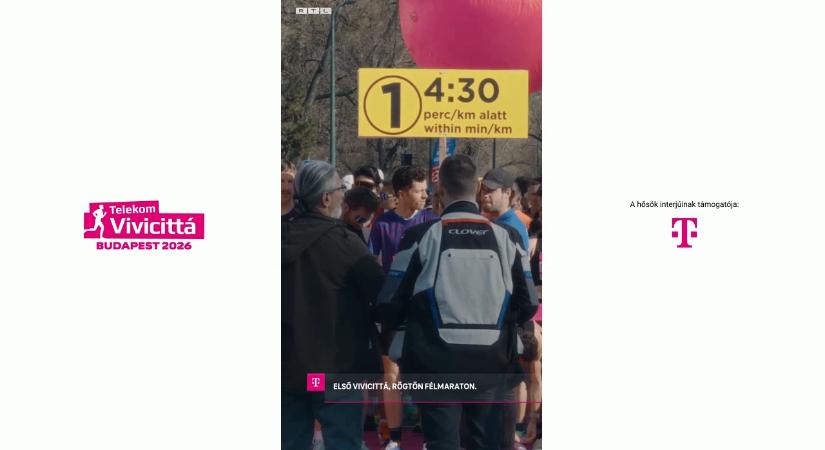 Első Vivicittá, nagy dobás: Skultéti Anita félmaratonon ért célba 2:08-cal – ma 21 kilométert tett az egészségéért